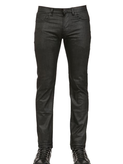 dior homme black waxed jeans|Dior Waxed Jeans .